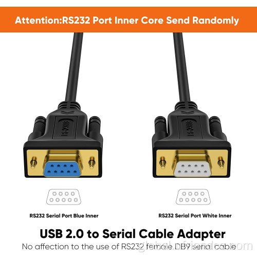 D-sub Serial Adapter Converter Cable